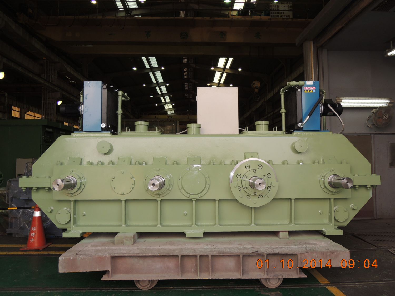 480噸冶金天車主吊用行星減速機
